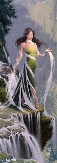 BOHYNĚ, obraz vodopád